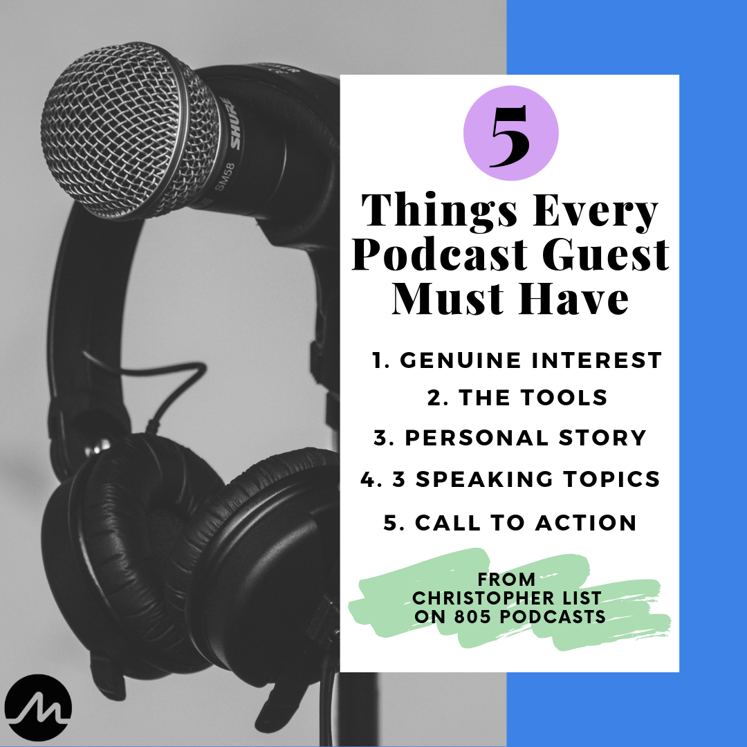 5 Things Every Podcast Guest Must Have